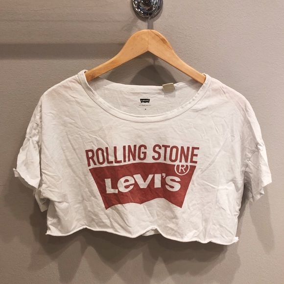 levis crop top